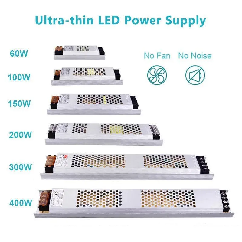 Ultra Thin LED Power Supply: Upgrade Your Lighting Setup with Silent Operation